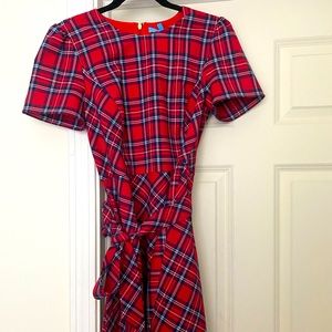 Draper James Holiday Plaid Dress